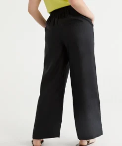 Linen Wide Leg Pant<Sussan