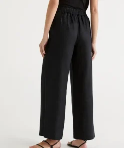 Linen Wide Leg Pant<Sussan