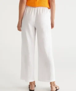 Linen Wide Leg Pant<Sussan