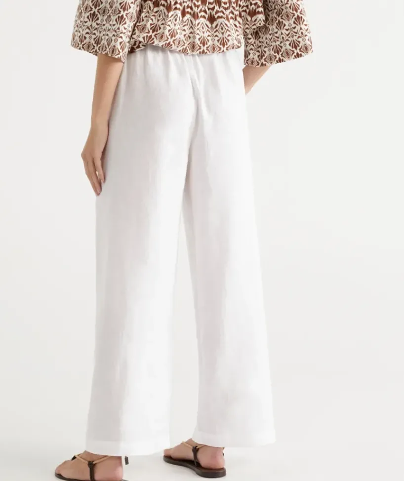 Linen Wide Leg Pant<Sussan Discount