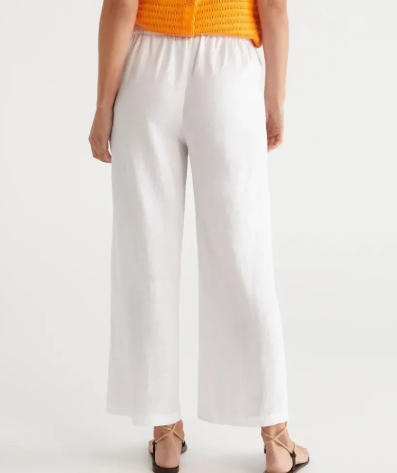 Linen Wide Leg Pant<Sussan Discount