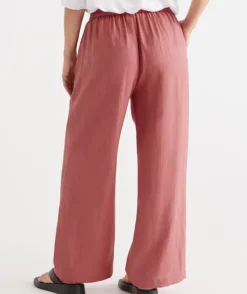 Linen Wide Leg Pant<Sussan Online