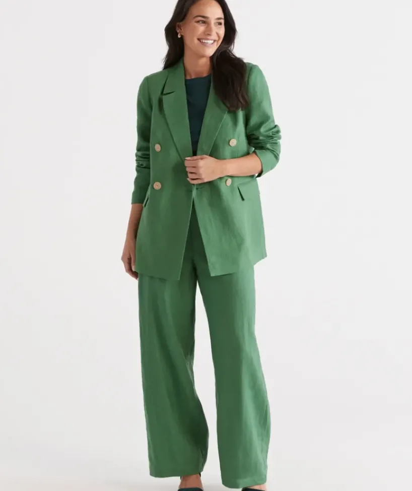 Linen Wide Leg Pant<Sussan Outlet
