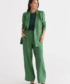 Linen Wide Leg Pant<Sussan Outlet