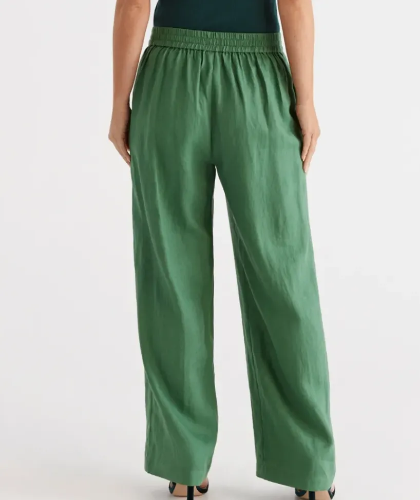 Linen Wide Leg Pant<Sussan Outlet