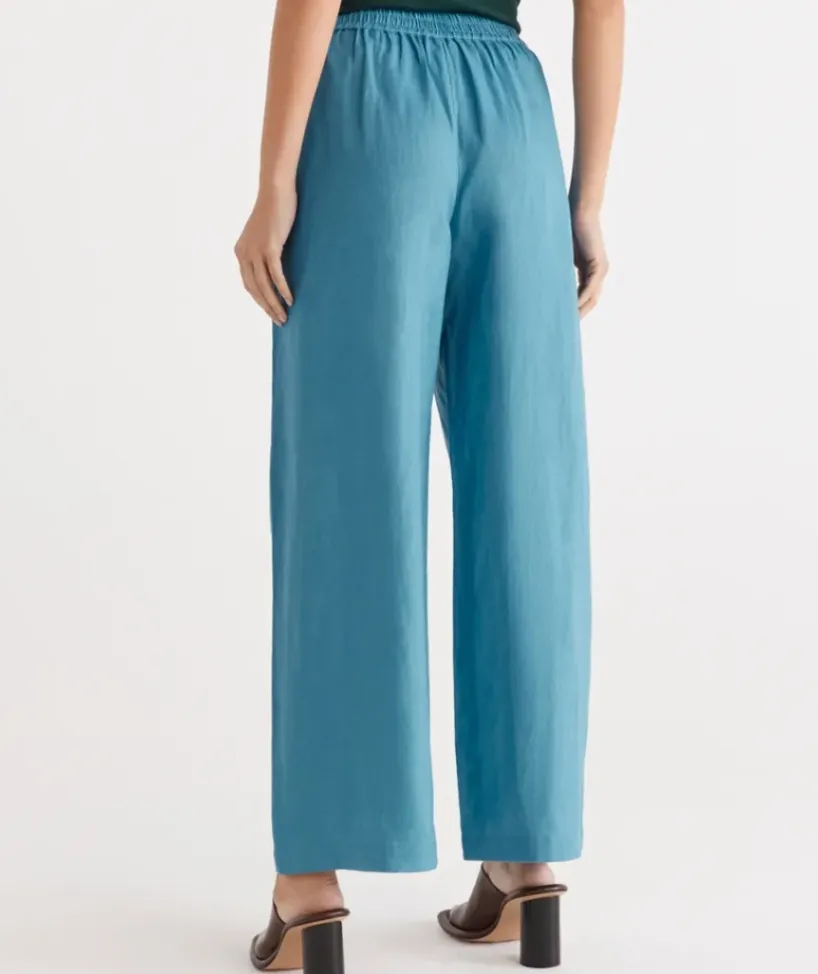 Linen Wide Leg Pant<Sussan Outlet