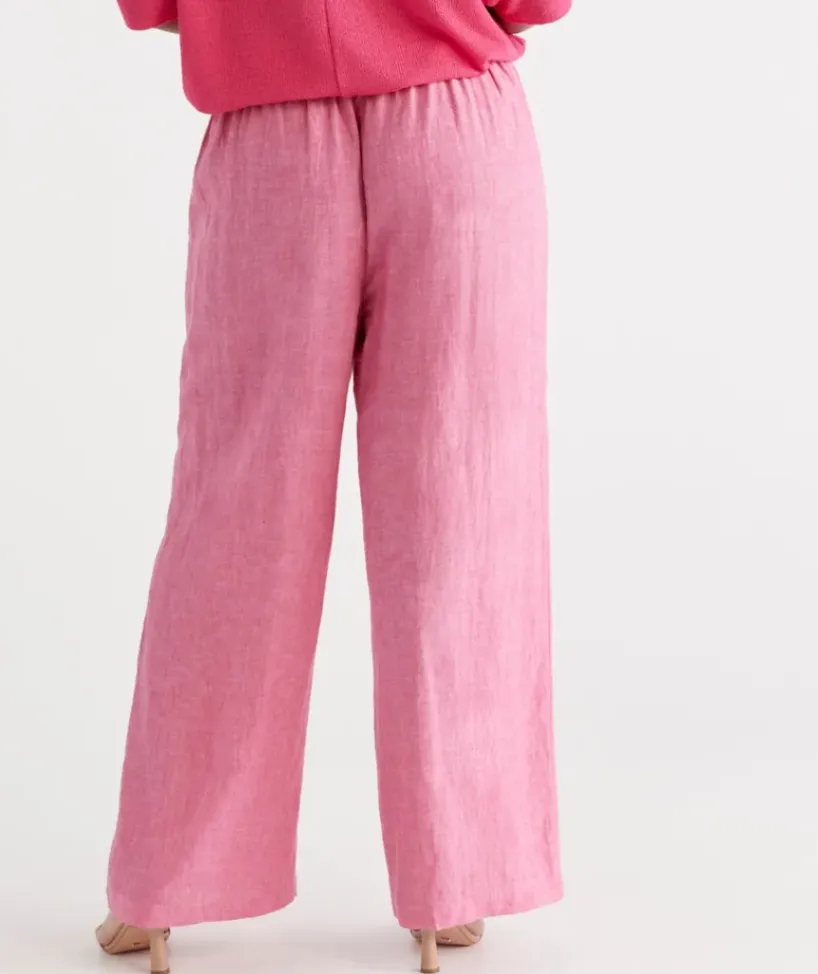 Linen Wide Leg Pant<Sussan Outlet