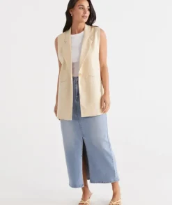 Longline Vest<Sussan
