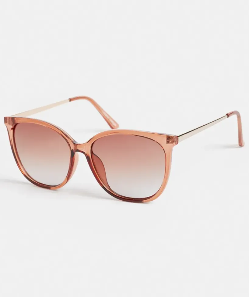 Lucena Crystal Coffee Sunglasses<Sussan Outlet
