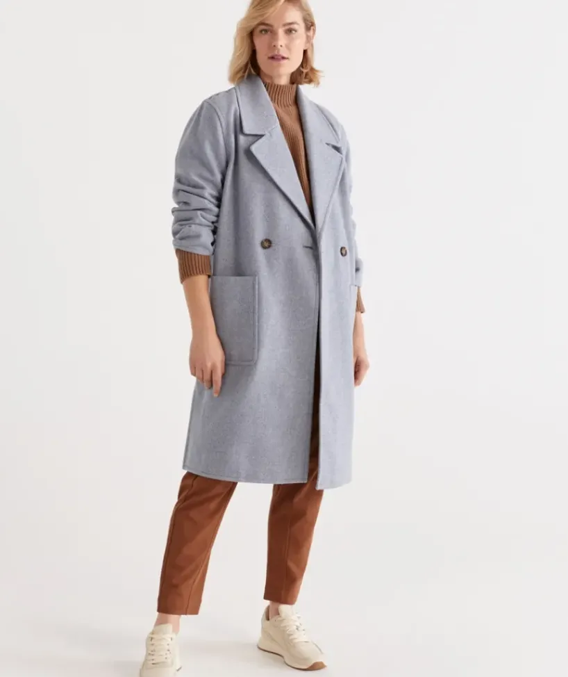 Marle Long Line Coat<Sussan New