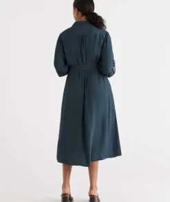 Midi Shirt Dress<Sussan New