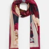 Modern Rose Border Scarf<Sussan Clearance