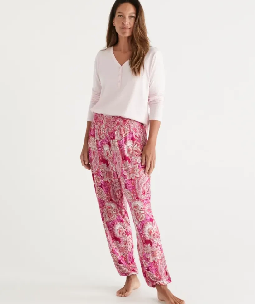 Paisley Print Knit Pyjama Pant<Sussan Discount