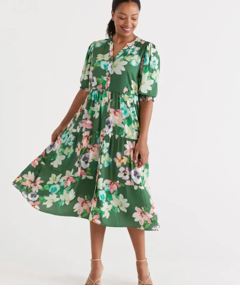Pastel Floral Dress<Sussan Discount