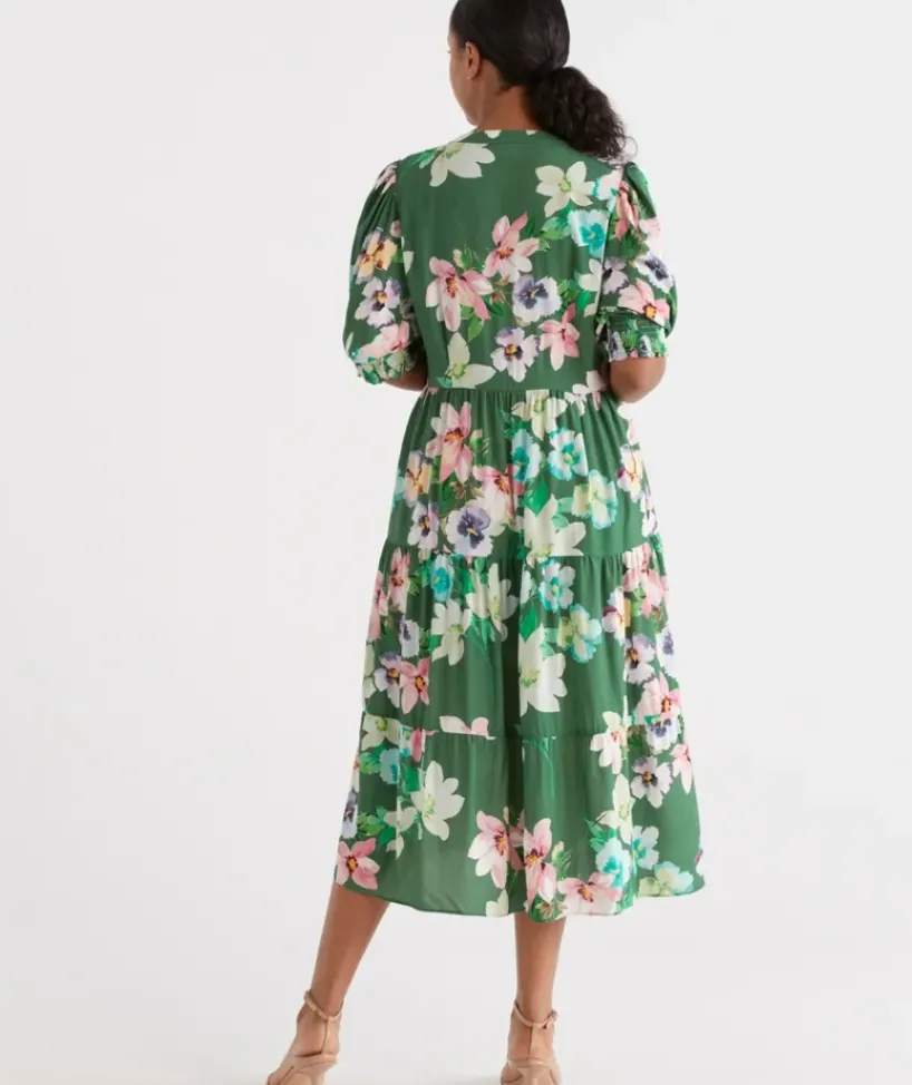 Pastel Floral Dress<Sussan Discount
