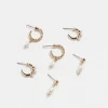 Pearl 3 Piece Earring Set<Sussan Best