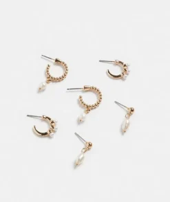 Pearl 3 Piece Earring Set<Sussan Best