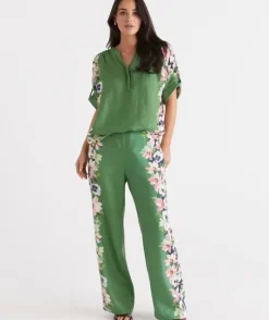 Placement Floral Pant<Sussan Hot