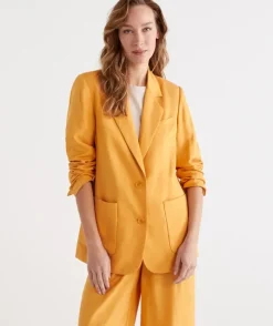 Pocket Detail Blazer<Sussan Best