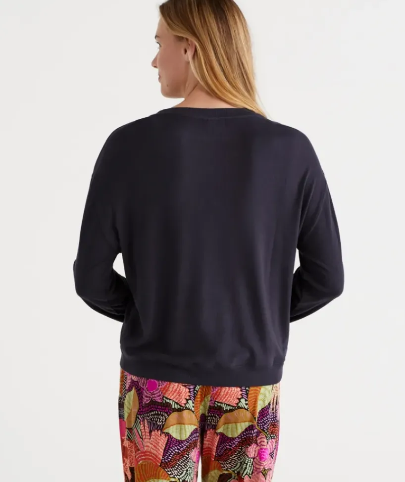 Relaxed Crew Neck Top<Sussan Outlet