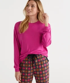 Relaxed Crew Neck Top<Sussan Outlet
