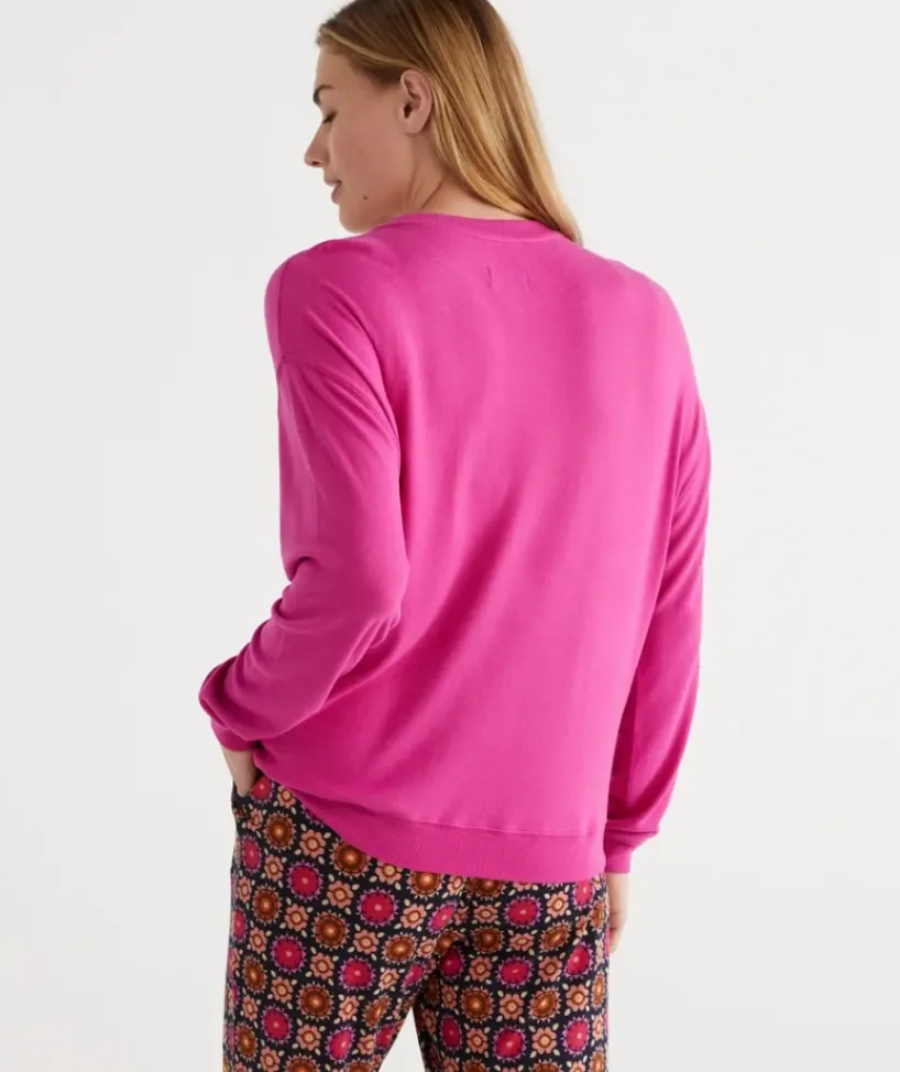 Relaxed Crew Neck Top<Sussan Outlet
