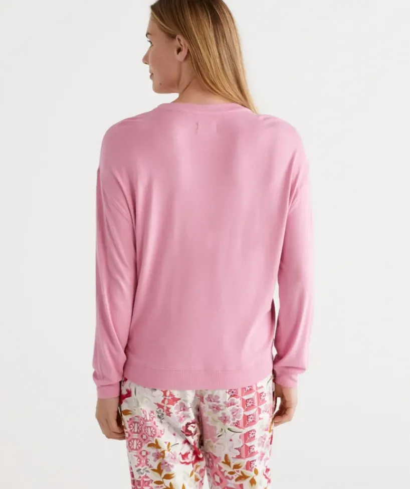 Relaxed Crew Neck Top<Sussan Outlet