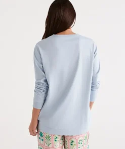 Relaxed V-Neck Top<Sussan Hot