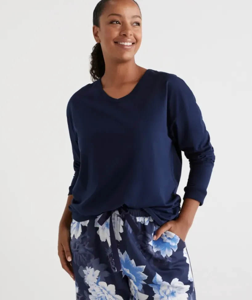 Relaxed V-Neck Top<Sussan Outlet