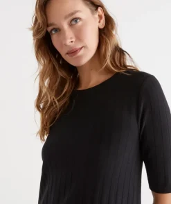 Rib Knit Dress<Sussan Discount
