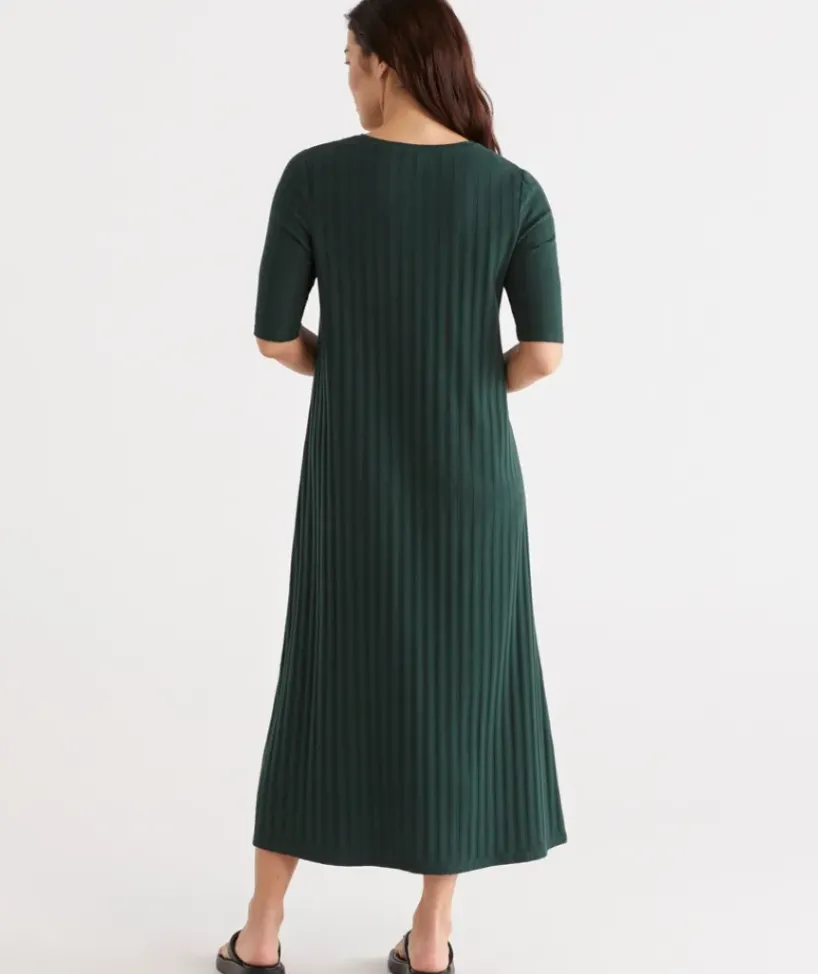 Rib Knit Dress<Sussan Outlet