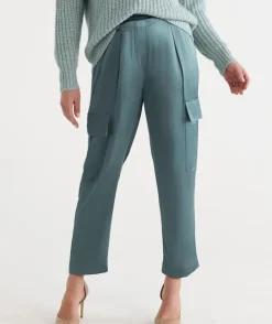 Satin Cargo Pant<Sussan