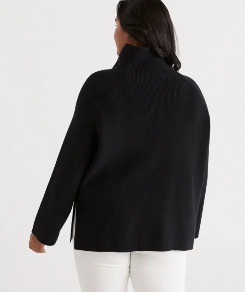 Side Zip Pullover<Sussan Best
