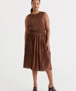 Soft Pleat Dress<Sussan Outlet
