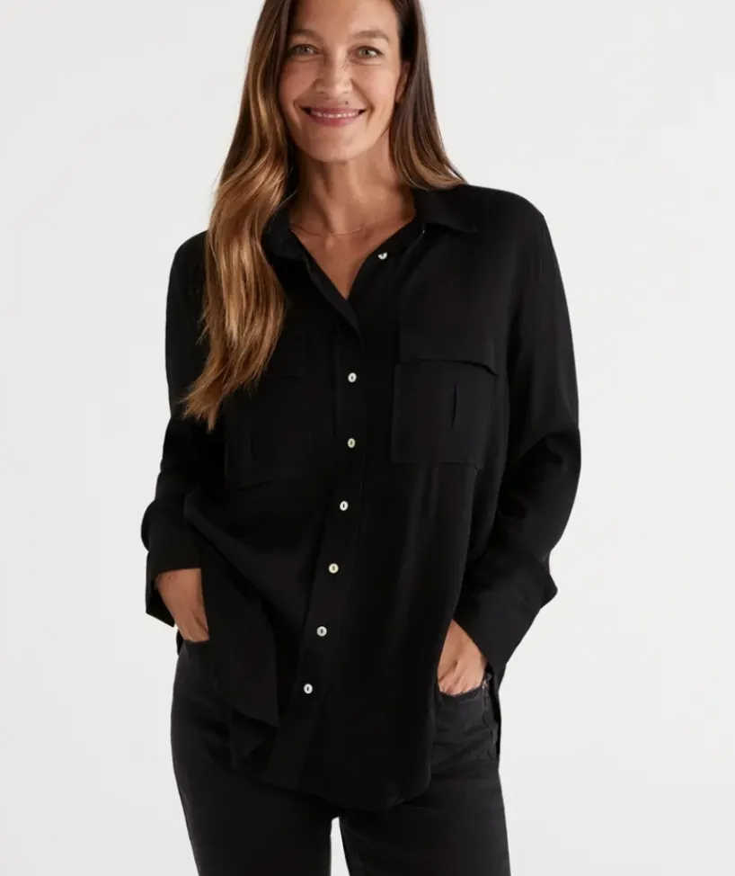 Soft Utility Shirt<Sussan Best