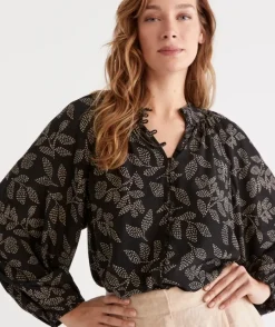 Spotted Leaf Top<Sussan Discount