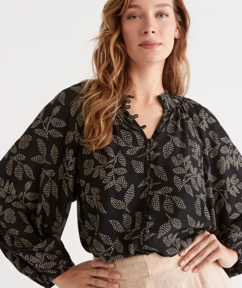 Spotted Leaf Top<Sussan Discount