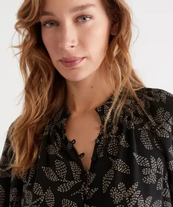Spotted Leaf Top<Sussan Discount