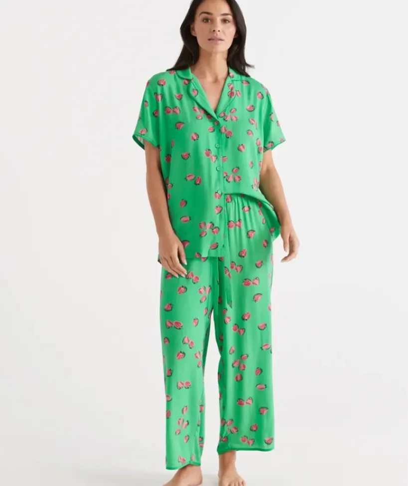 Strawberry Relaxed Pyjama Set<Sussan Hot