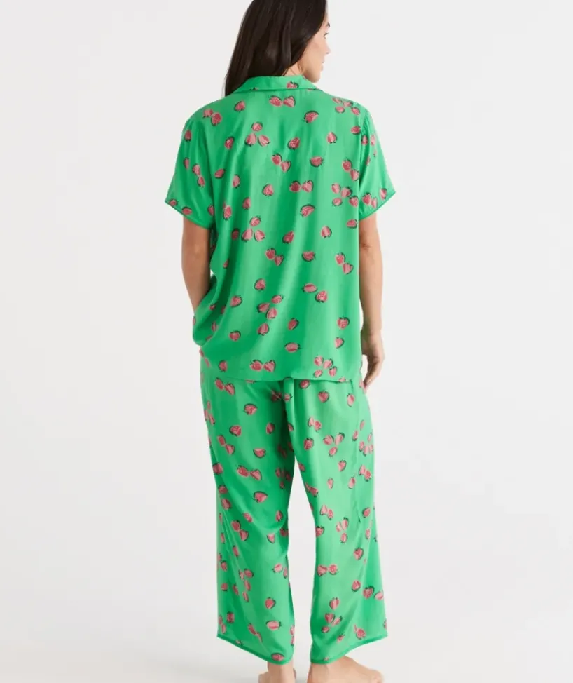 Strawberry Relaxed Pyjama Set<Sussan Hot
