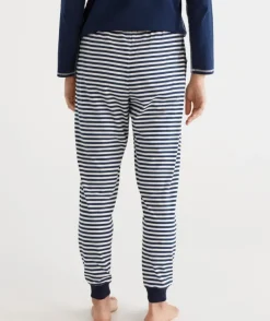 Stripe Australian Cotton Knit Pyjama Pant<Sussan Outlet