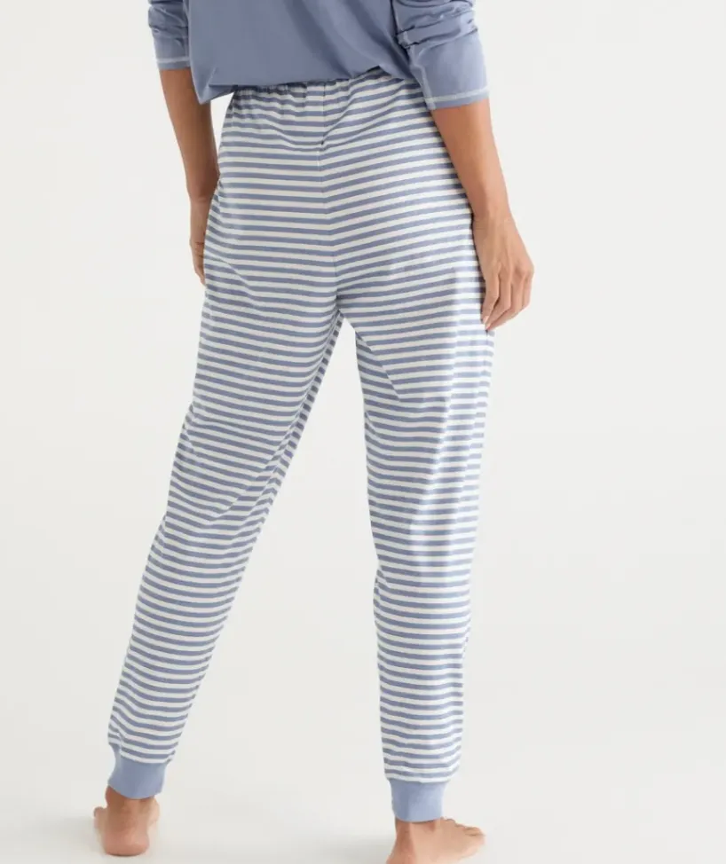 Stripe Australian Cotton Knit Pyjama Pant<Sussan Online