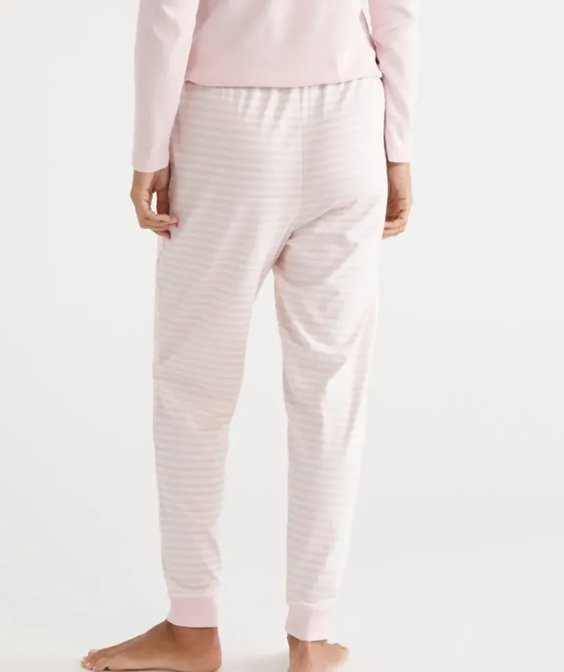 Stripe Australian Cotton Knit Pyjama Pant<Sussan Outlet