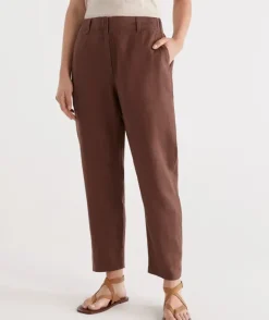Tapered Linen Pant<Sussan Online