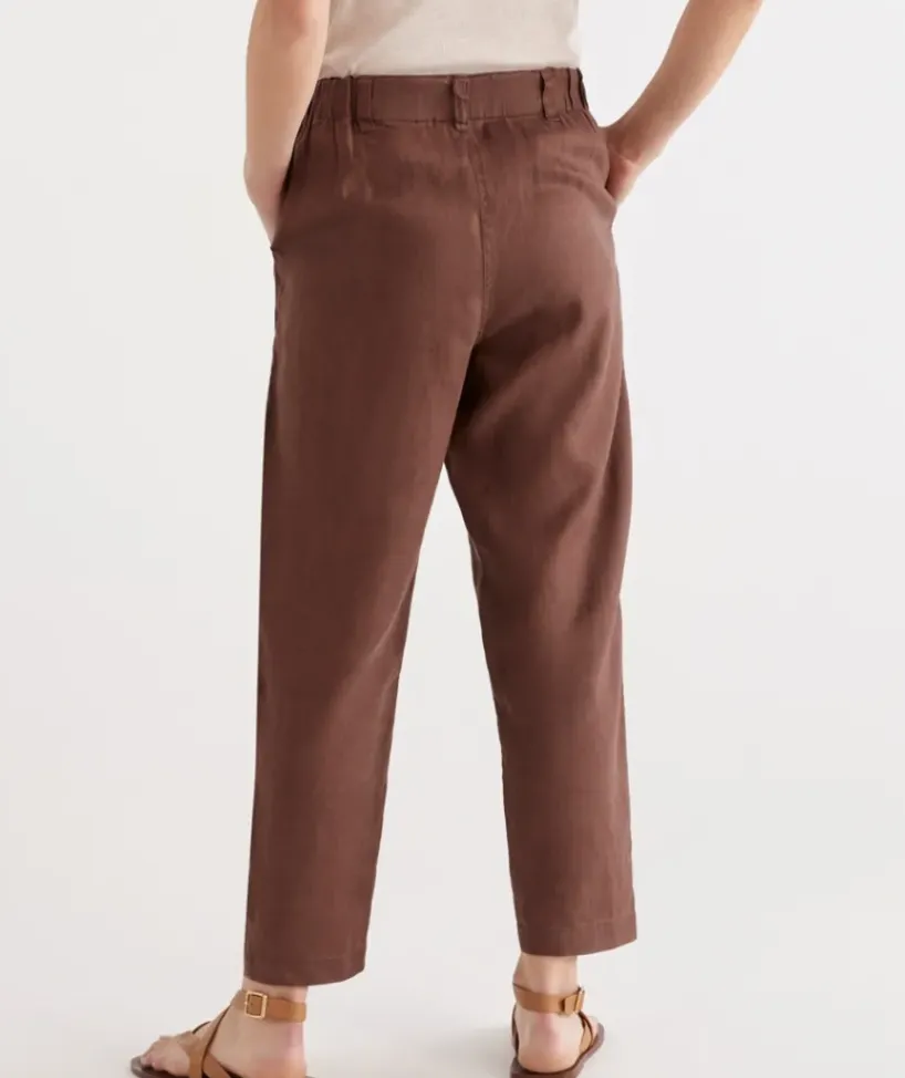 Tapered Linen Pant<Sussan Online