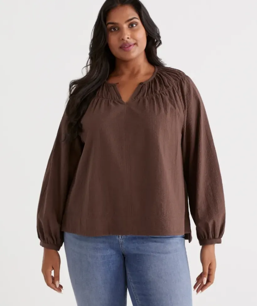 Textured Blouse<Sussan Online