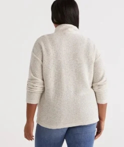 Textured Collar Top<Sussan New