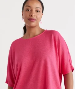 Textured Dolman Top<Sussan Online