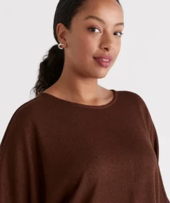 Textured Dolman Top<Sussan Hot