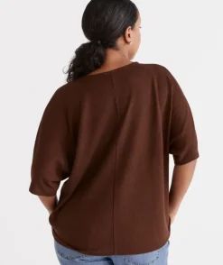 Textured Dolman Top<Sussan New